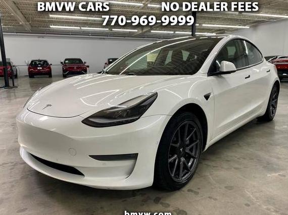 TESLA MODEL 3 2021 5YJ3E1EB1MF974768 image